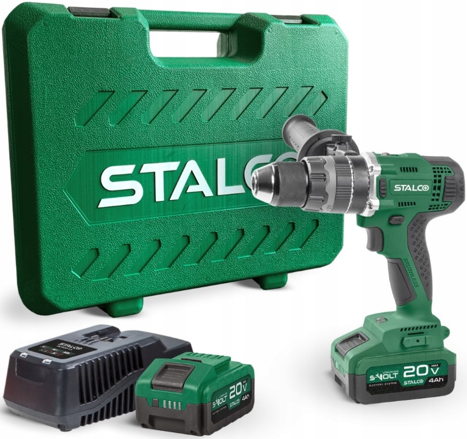 Skrutkovač Stalco, napájaný z batérie 20 V S-97314